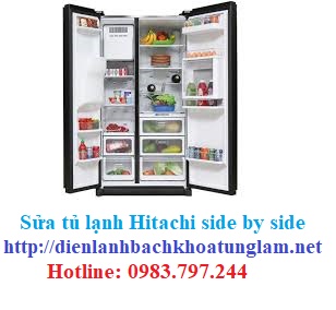 Sửa tủ lạnh Hitachi Side by side