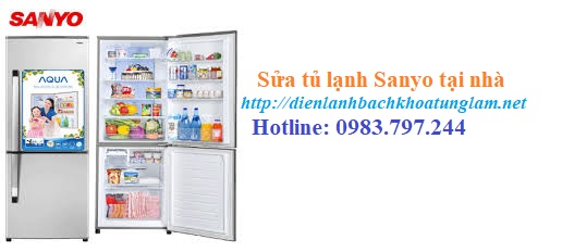 Sửa tủ lạnh Sanyo tại Hà Đông
