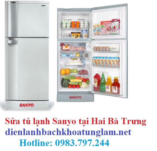 Sửa tủ lạnh Sanyo tại Hai Bà Trưng
