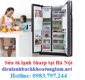 Sửa tủ lạnh Sharp tại Hà Nội uy tín