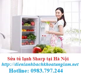 Sửa tủ lạnh Sharp tại Hà Nội