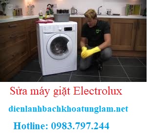 Sửa máy giặt electrolux 